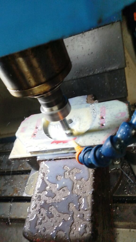 CNC frézovanie tvarového výrobného prípravku